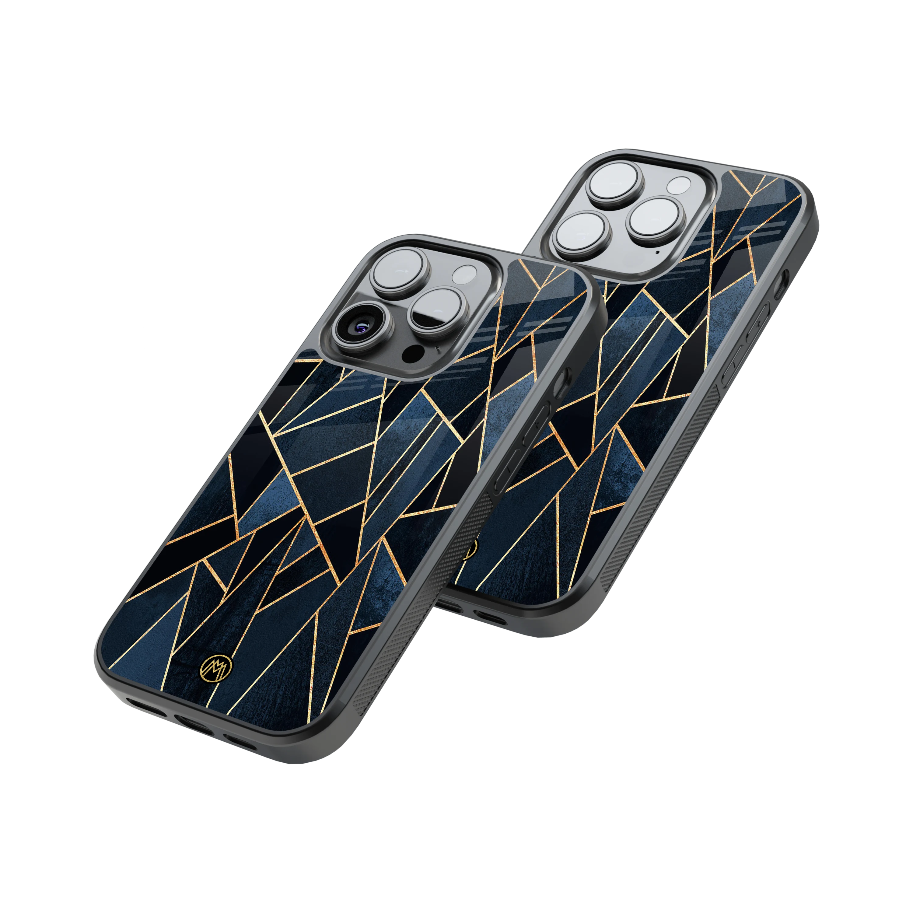 Protective Glass Back Phone Case Compatible with iPhone, Samsung, OnePlus, Pixel & More