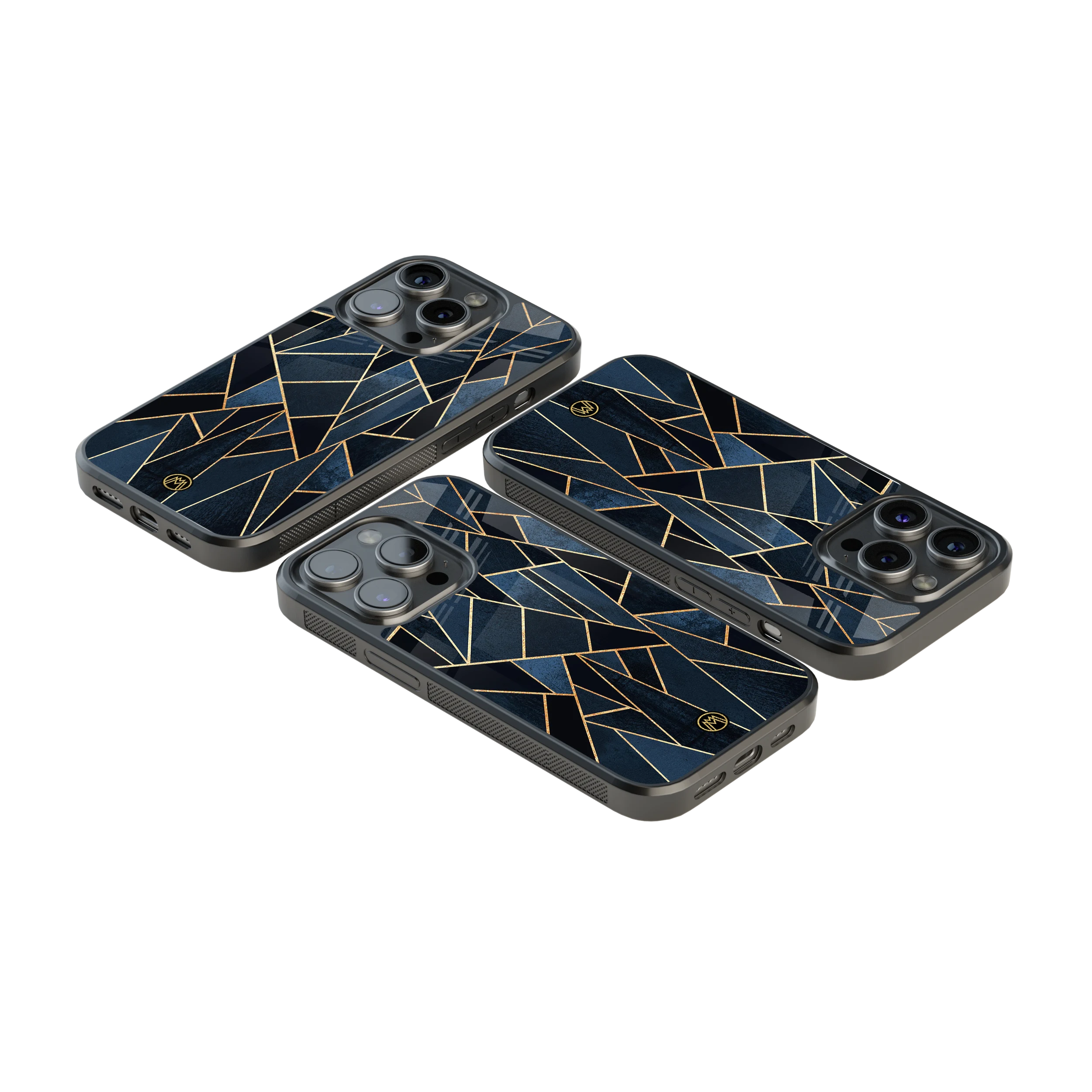 Luxury Glass Back Mobile Cover for iPhone, Samsung Galaxy, OnePlus, Pixel, Redmi & More