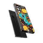 emerald green dinosaur back phone cover | glass case for samsung galaxy s25 ultra