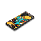 emerald green dinosaur back phone cover | glass case for samsung galaxy s25 ultra