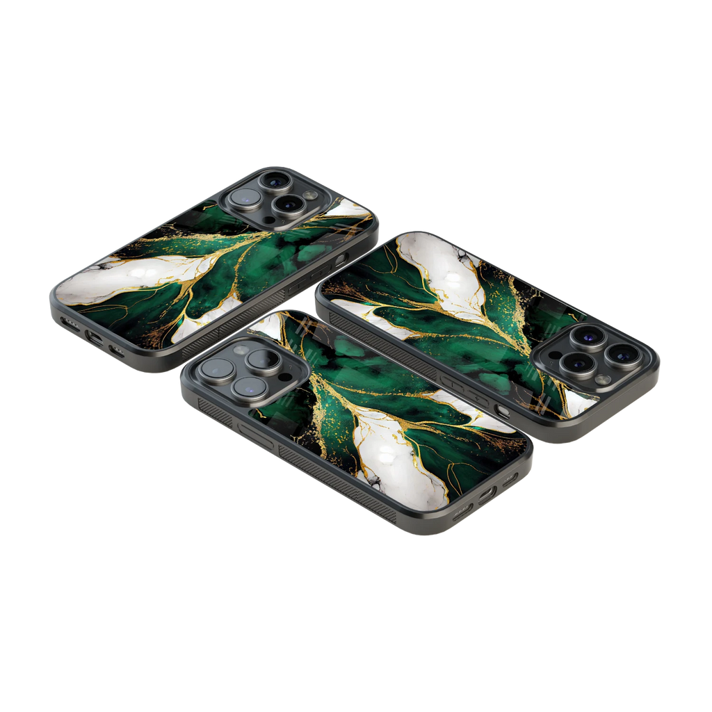 Luxury Glass Back Mobile Cover for iPhone, Samsung Galaxy, OnePlus, Pixel, Redmi & More