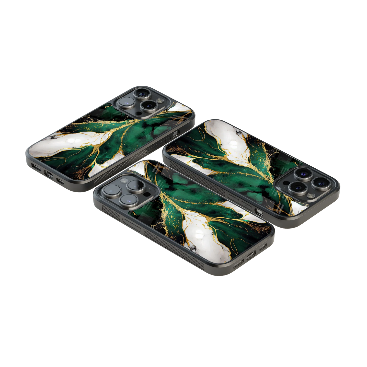 Luxury Glass Back Mobile Cover for iPhone, Samsung Galaxy, OnePlus, Pixel, Redmi & More