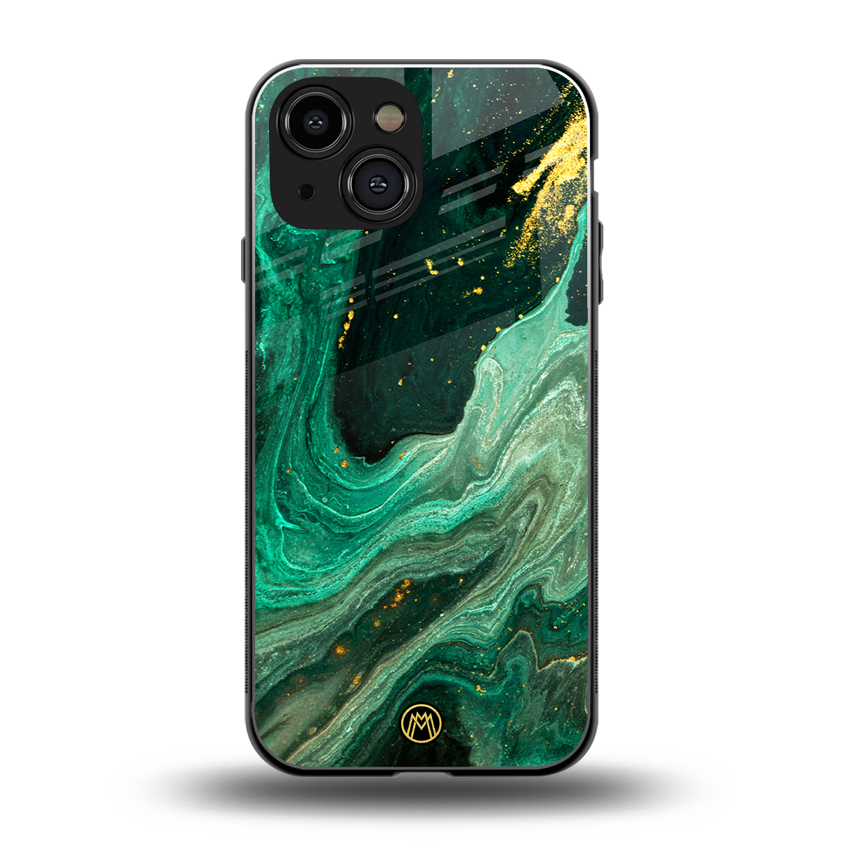 emerald pool back phone cover | glass case for iphone 13 mini