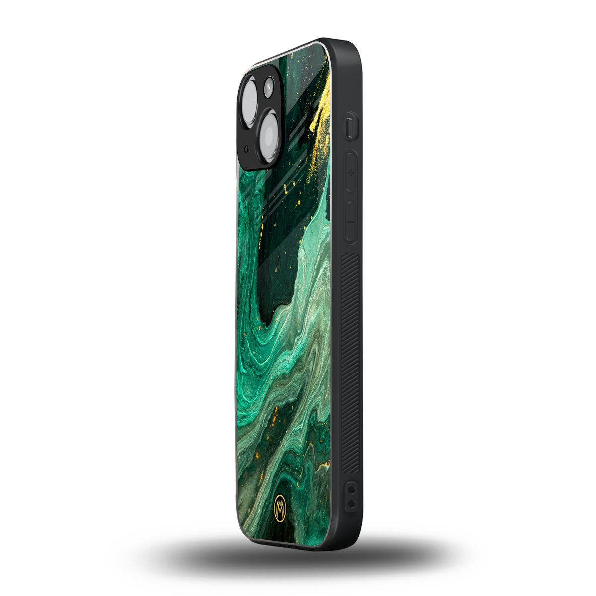 emerald pool back phone cover | glass case for iphone 13 mini