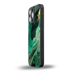 emerald pool back phone cover | glass case for iphone 13 pro max