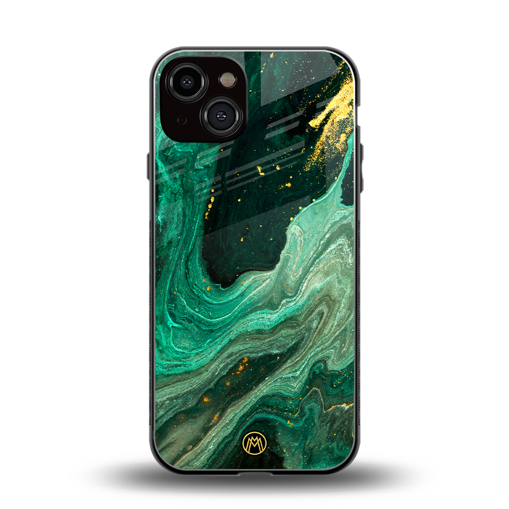 emerald pool back phone cover | glass case for iphone 13