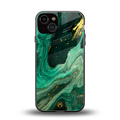emerald pool back phone cover | glass case for iphone 13