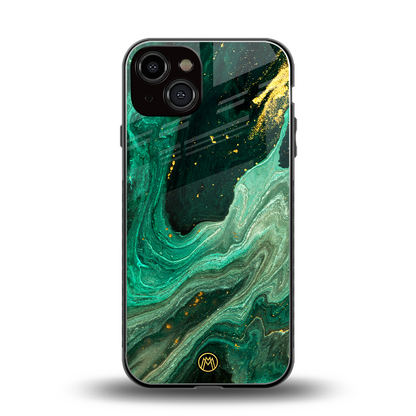 emerald pool back phone cover | glass case for iphone 13