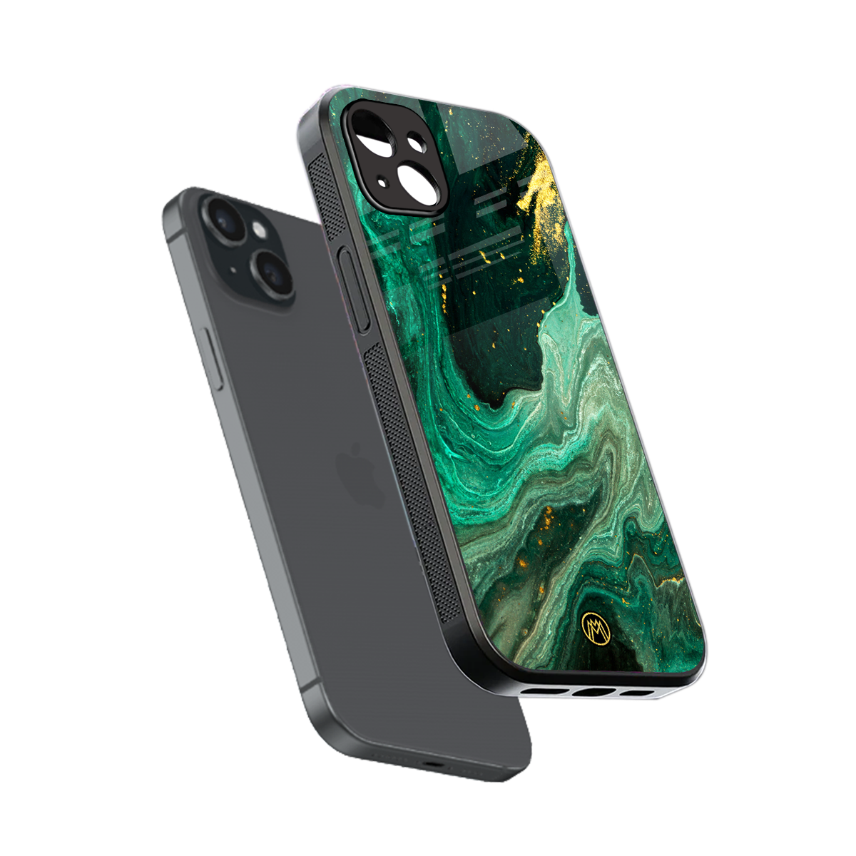 emerald pool back phone cover | glass case for iphone 14 plus