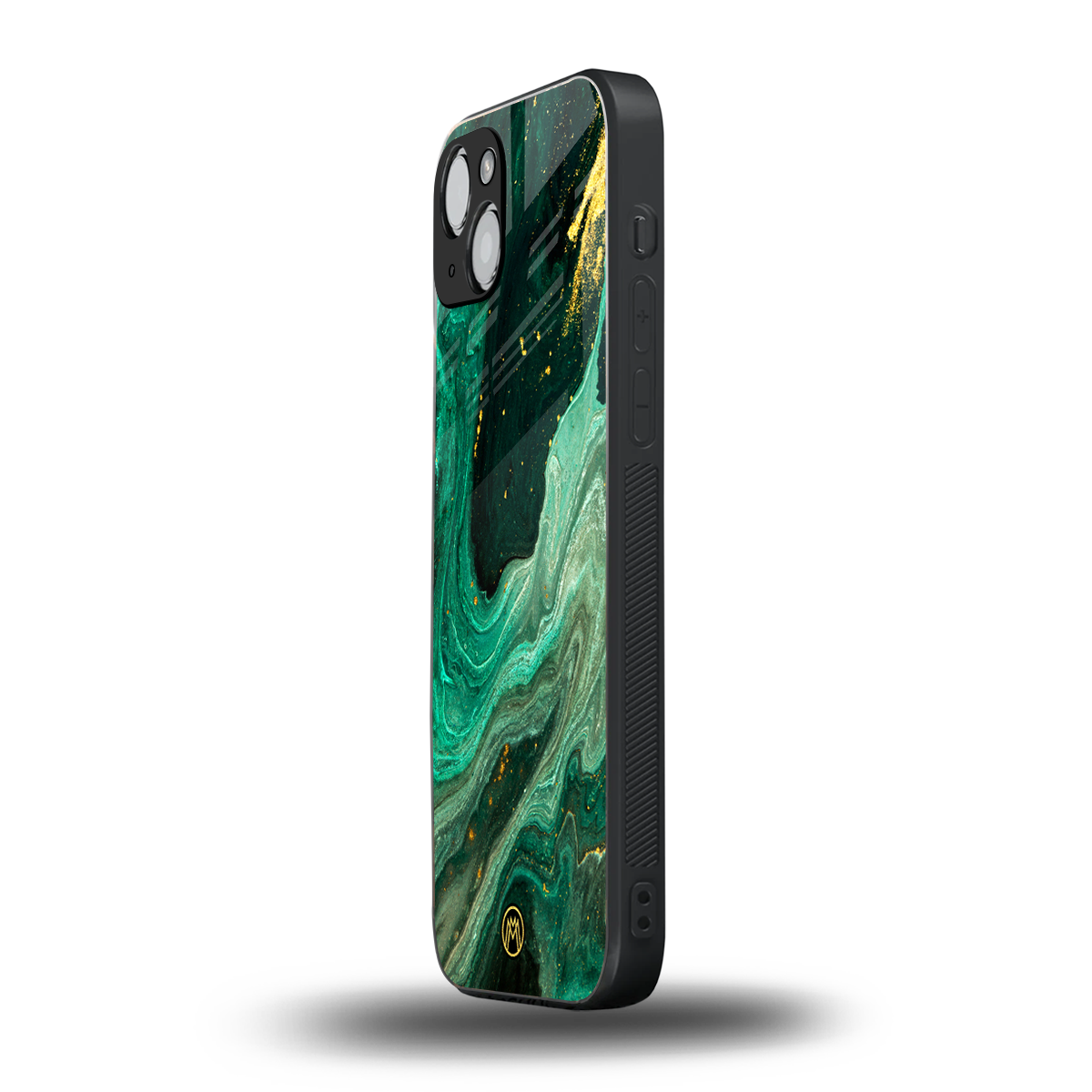 emerald pool back phone cover | glass case for iphone 15 plus
