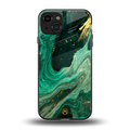 emerald pool back phone cover | glass case for iphone 15