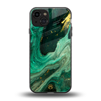 emerald pool back phone cover | glass case for iphone 15