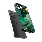 emerald pool back phone cover | glass case for iphone 16 pro