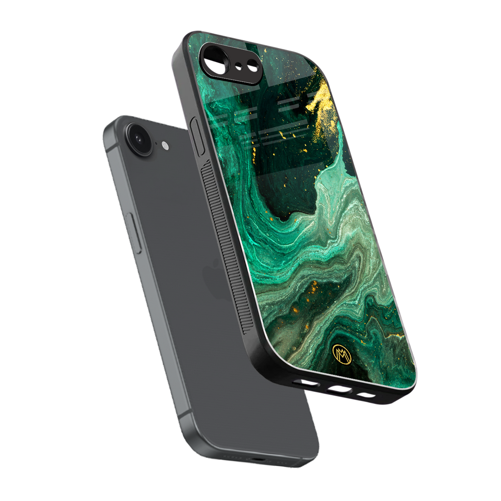 emerald pool back phone cover | glass case for iphone 16e