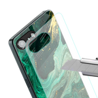 emerald pool back phone cover | glass case for iphone 16e