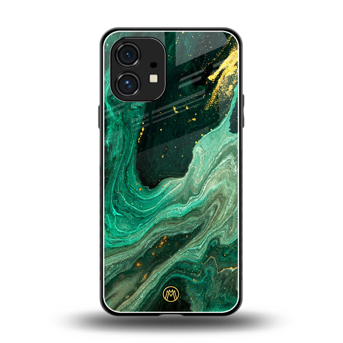 emerald pool back phone cover | glass case for nothing phone 1