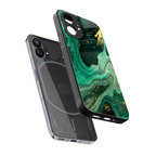 emerald pool back phone cover | glass case for nothing phone 1