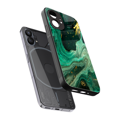 emerald pool back phone cover | glass case for nothing phone 1