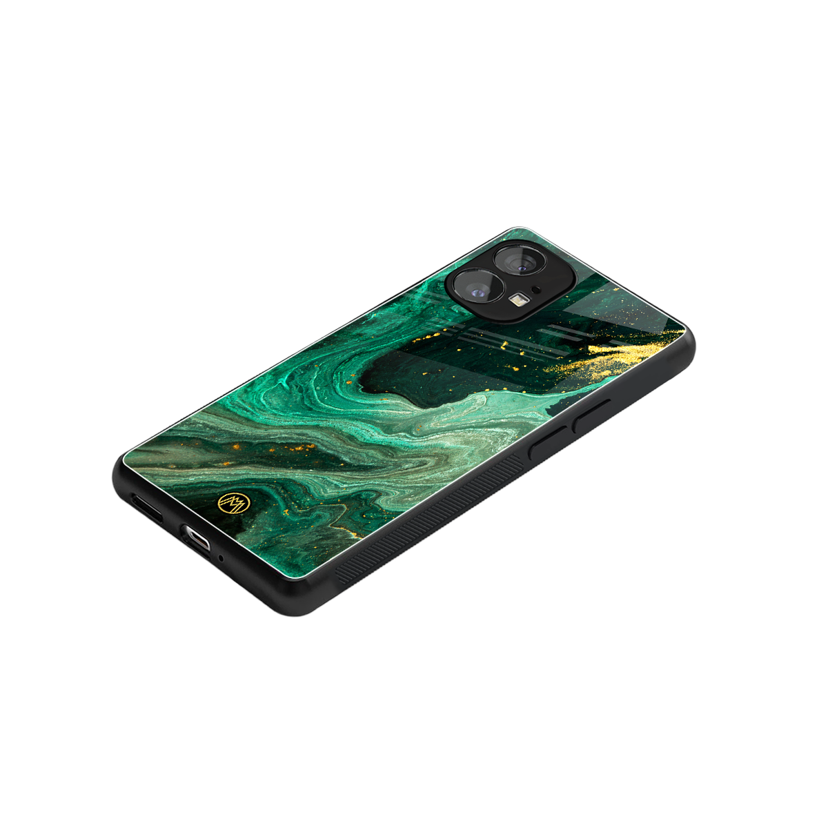 emerald pool back phone cover | glass case for nothing phone 1