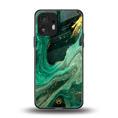 emerald pool back phone cover | glass case for nothing phone 2