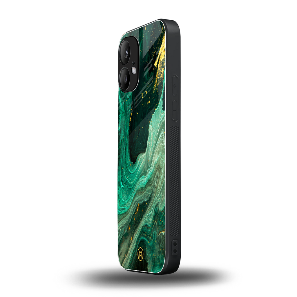 emerald pool back phone cover | glass case for nothing phone 2