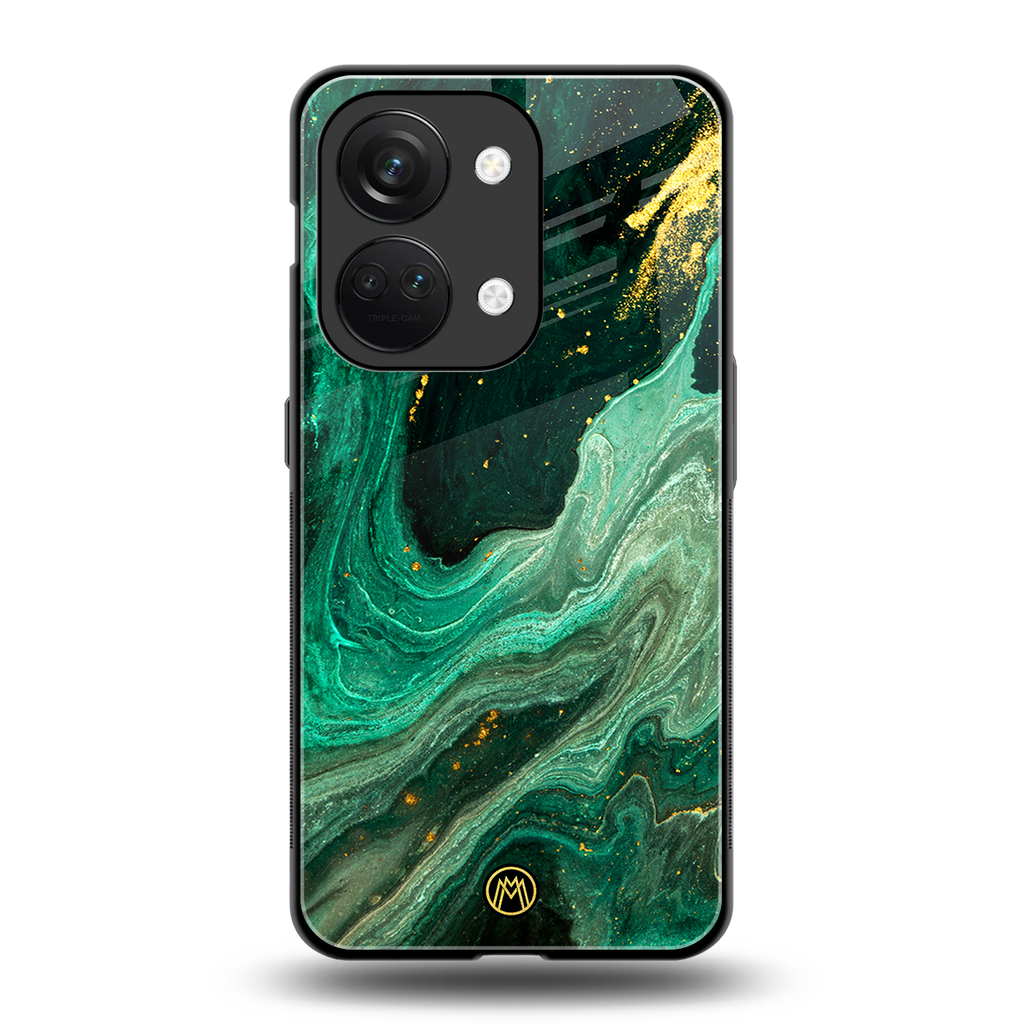 emerald pool back phone cover | glass case for oneplus nord 3