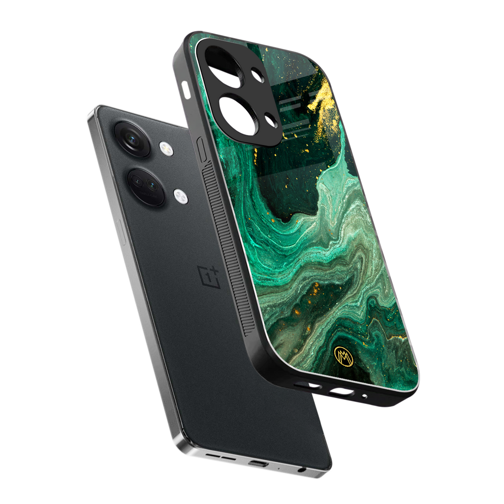emerald pool back phone cover | glass case for oneplus nord 3