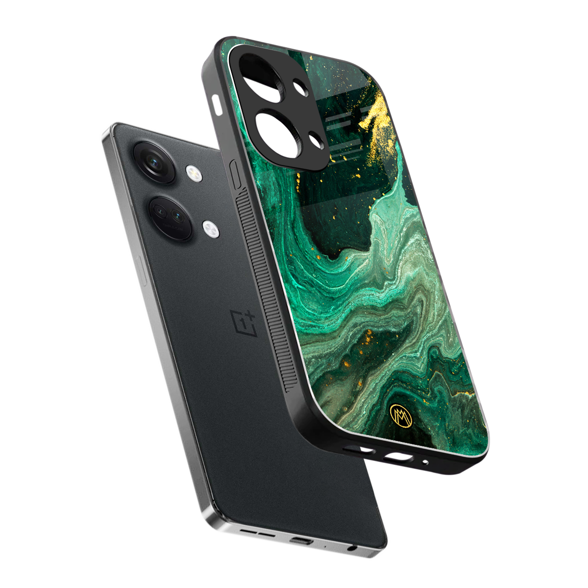 emerald pool back phone cover | glass case for oneplus nord 3