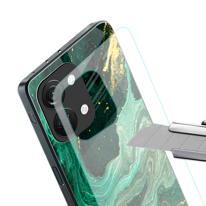 emerald pool back phone cover | glass case for oneplus nord 3