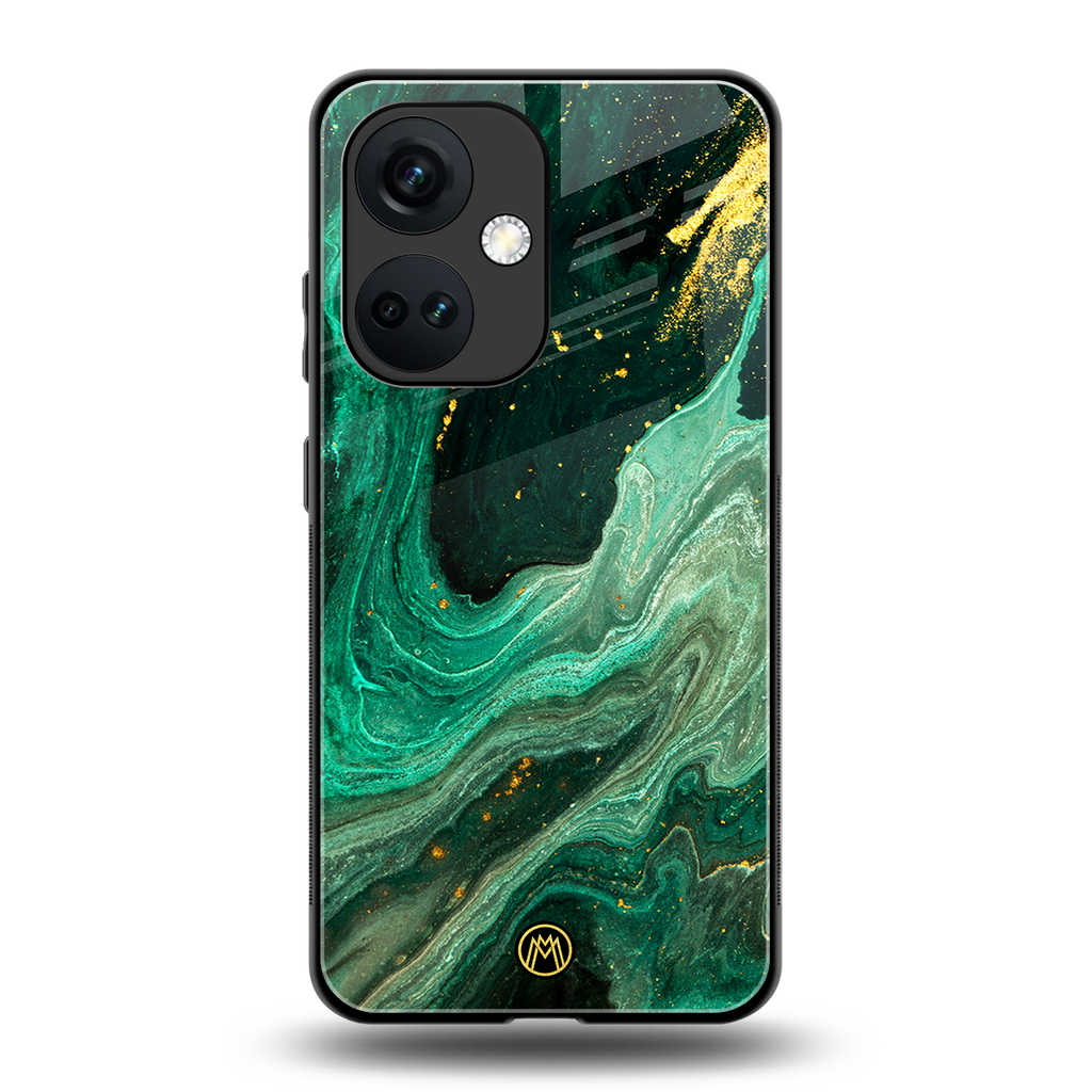 emerald pool back phone cover | glass case for oneplus nord ce 3