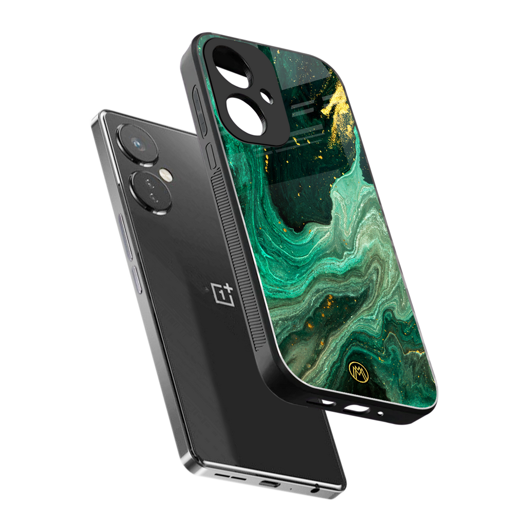 emerald pool back phone cover | glass case for oneplus nord ce 3