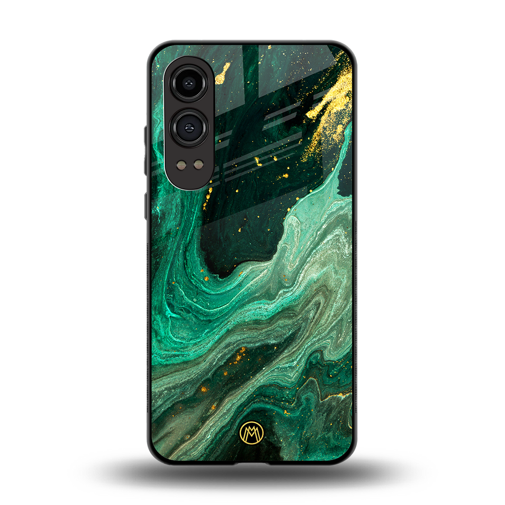 emerald pool back phone cover | glass case for oneplus nord ce 4 lite