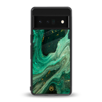 emerald pool back phone cover | glass case for google pixel 6 pro