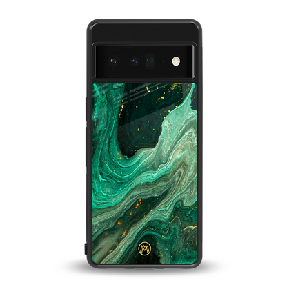 emerald pool back phone cover | glass case for google pixel 6 pro
