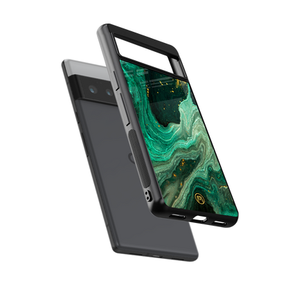 emerald pool back phone cover | glass case for google pixel 6 pro