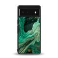 emerald pool back phone cover | glass case for google pixel 6