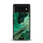 emerald pool back phone cover | glass case for google pixel 6
