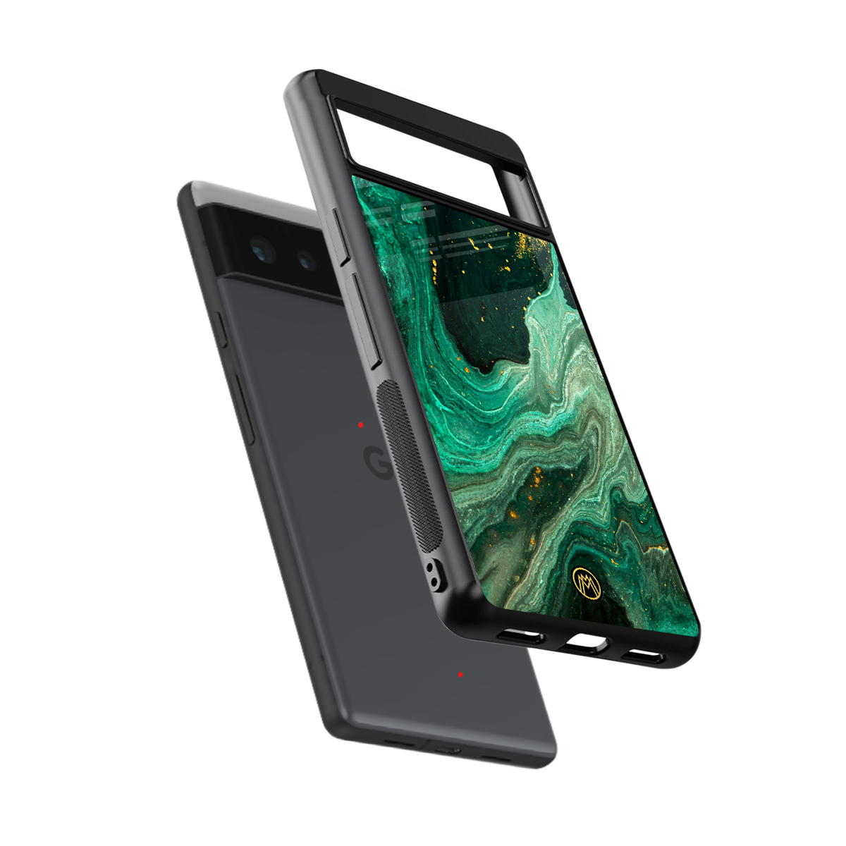 emerald pool back phone cover | glass case for google pixel 6