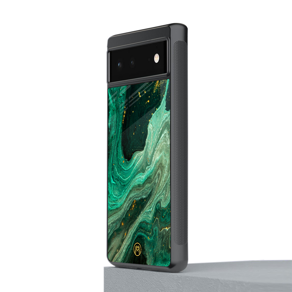 emerald pool back phone cover | glass case for Google Pixel 6A