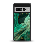 emerald pool back phone cover | glass case for google pixel 7 pro
