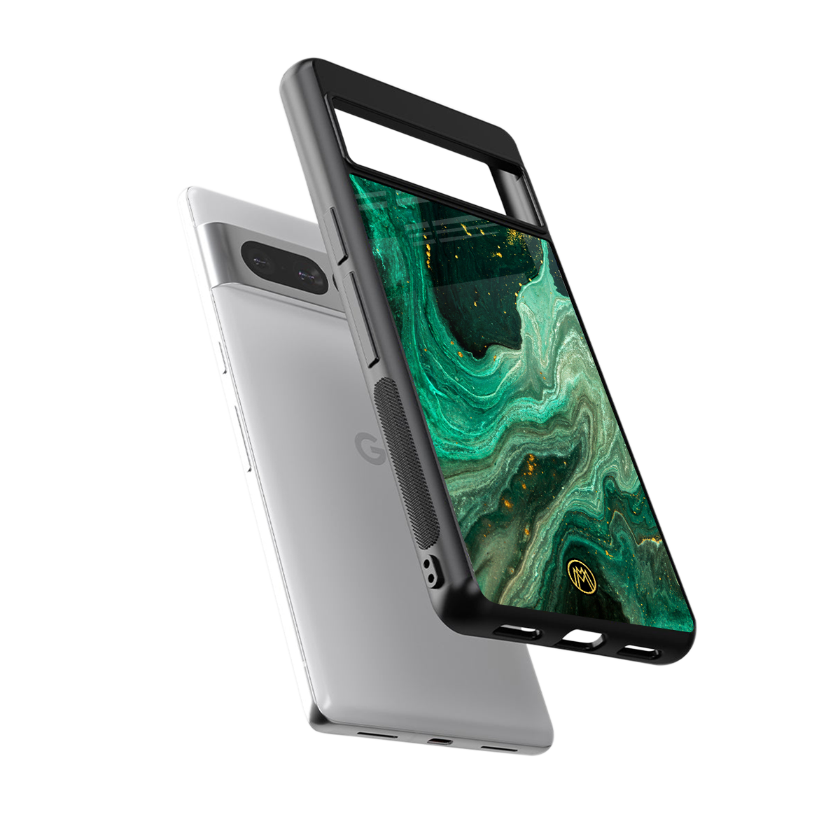 emerald pool back phone cover | glass case for google pixel 7 pro