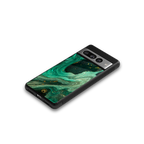 emerald pool back phone cover | glass case for google pixel 7 pro