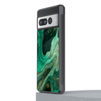 emerald pool back phone cover | glass case for google pixel 7 pro