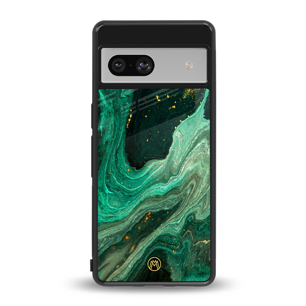 emerald pool back phone cover | glass case for Google Pixel 7
