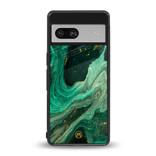 emerald pool back phone cover | glass case for Google Pixel 7A