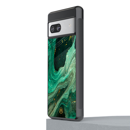 emerald pool back phone cover | glass case for Google Pixel 7A