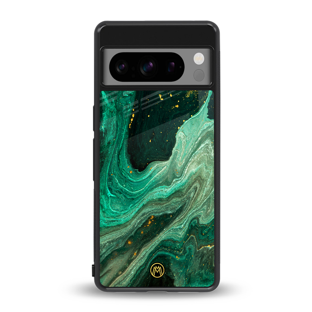 emerald pool back phone cover | glass case for google pixel 8 pro