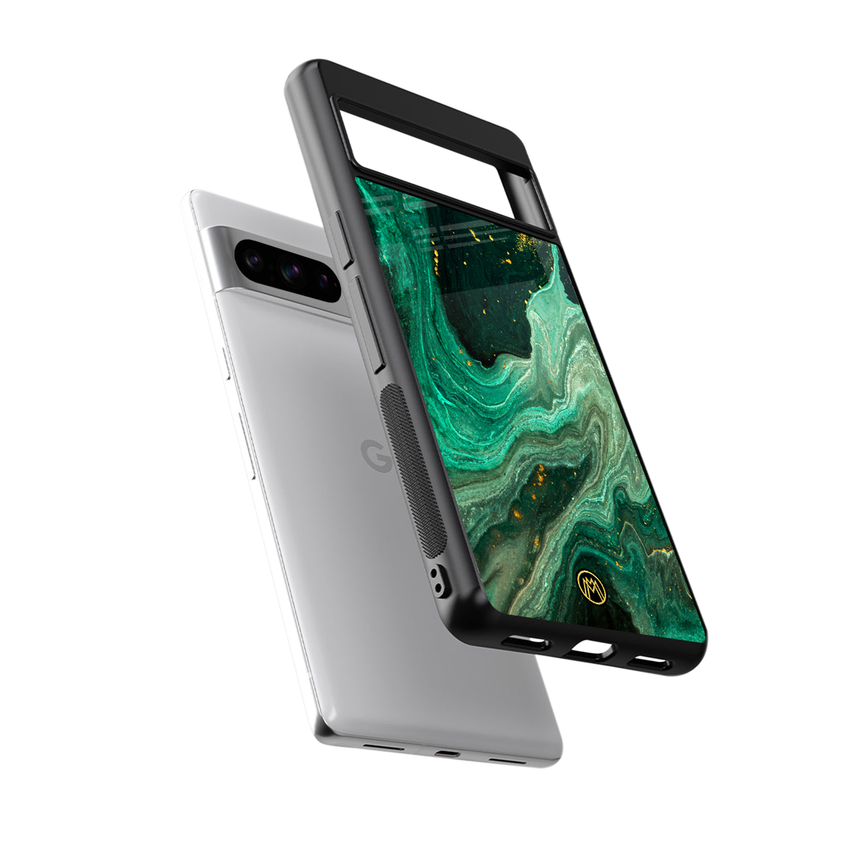 emerald pool back phone cover | glass case for google pixel 8 pro