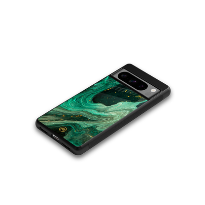 emerald pool back phone cover | glass case for google pixel 8 pro