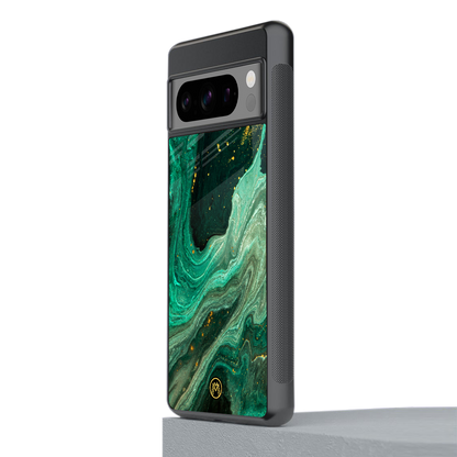 emerald pool back phone cover | glass case for google pixel 8 pro